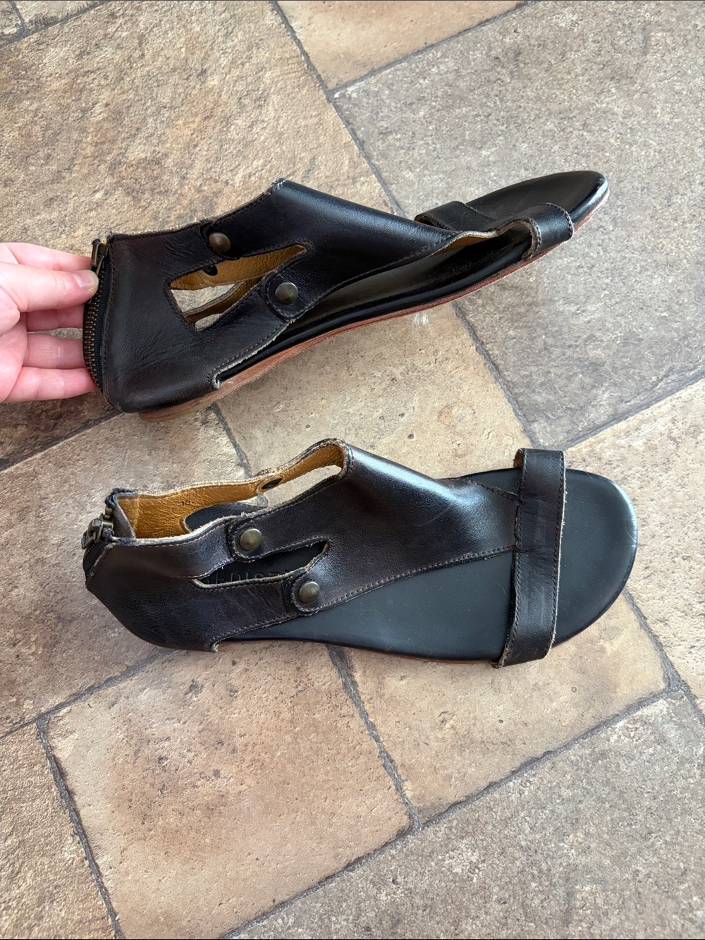 Bed Stu Soto Leather Sandal - Picture 4 of 10
